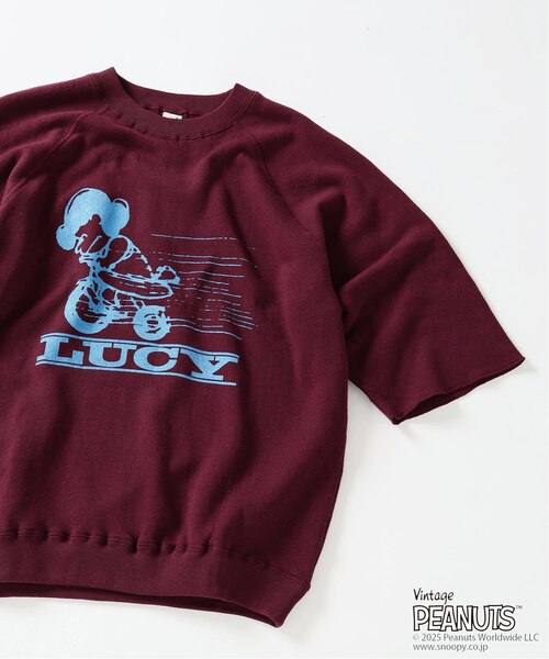 PEANUTS × SPORTS WEAR by relume 別注 ハーフスリーブスウェット 2