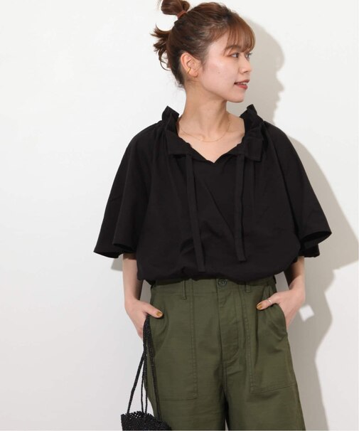 《WEB限定追加2》フリルリボンTシャツ