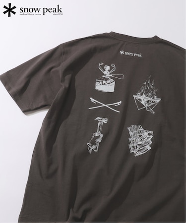 SNOW PEAK / スノーピーク 別注 ”GEAR” プリントTシャツ