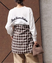［25AW新作］バック刺繍ロゴロンT