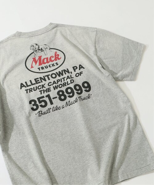 MACK TRUCKS / マック・トラックス 別注 フェード プリント Tシャツ