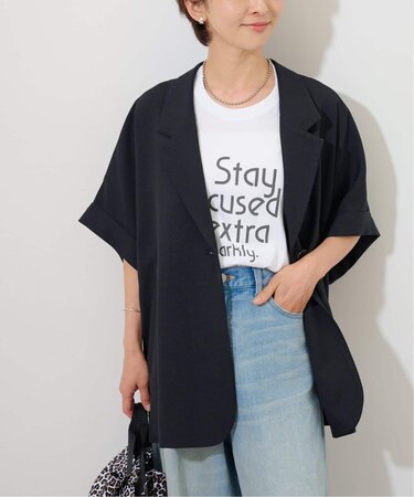 【MULTI FUNC+】防シワ / UVカット / 接触冷感 / ドライツイルフレンチジャケット