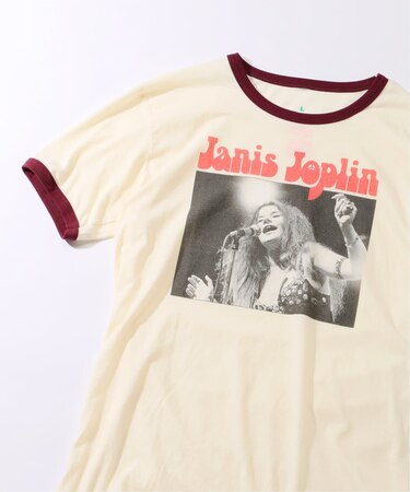 BLUESCENTRIC 別注 リンガーT  ”PEACE JANIS JOPLIN ”