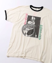 BLUESCENTRIC 別注 リンガーT ”PINK & LIME ELVIS PRESLEY HIPS”