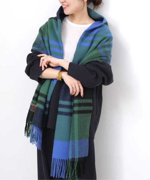 追加》【TWEEDMILL/ツイードミル】 チェックストール｜ジャーナル