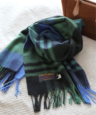 《追加》【TWEEDMILL/ツイードミル】 チェックストール