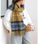 《追加》【TWEEDMILL/ツイードミル】 チェックストール