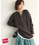 別注【Hanes / ヘインズ】ワッフルヘンリーネックプルオーバー
