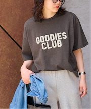 GOODIES CLUB パッチワークロゴTEE
