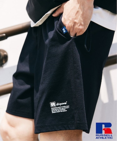 吸水速乾 RUSSELL ATHLETIC 別注 DRI-POWER(R) ショーツ