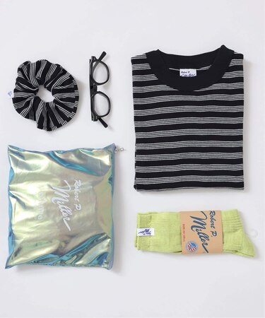 別注4点セット【MILLER/ミラー】Tシャツ×シュシュ×ソックス×ポーチ