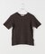 シュリンクレープクルーネックTEE