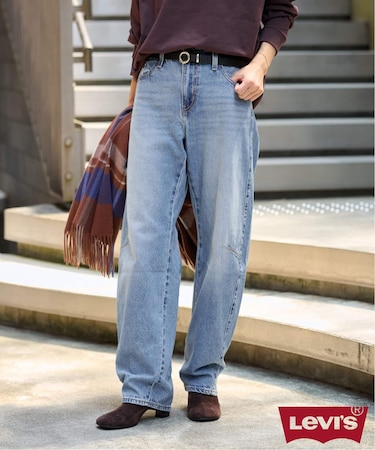 【LEVI'S/リーバイス】BAGGY DAD BARREL：デニムパンツ