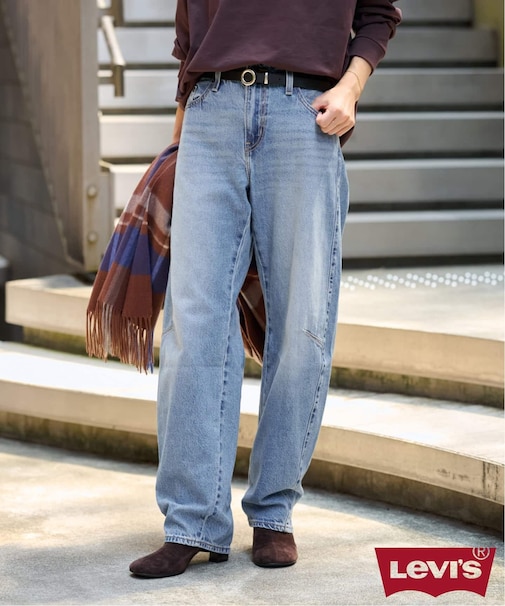 【LEVI'S/リーバイス】BAGGY DAD BARREL：デニムパンツ