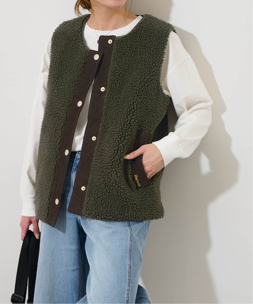 【BARBOUR/バブアー】dulsie liner:ボアベスト 追加》【BARBOUR/バブアー】DULSIE LINER:ボアベスト
