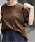 《追加》［25AW新作］刺繍ロゴハーフスリーブT