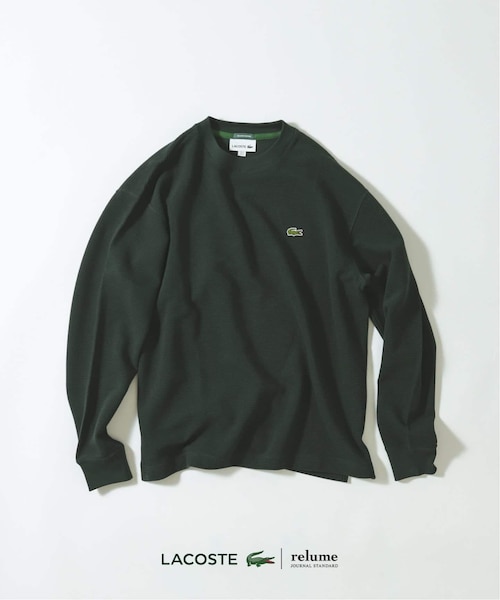 LACOSTE×JOURNAL STANDARD/別注ヘビーピケTシャツL LACOSTE / ラコステ 別注 ヘビーピケ L/S Tシャツ｜ジャーナル