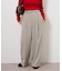 ツイーディーツイルタックワイドパンツ