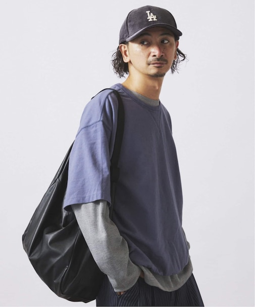 【60’s】ヴィンテージピグメントスウェットT + レイヤードサーマル 2点セット