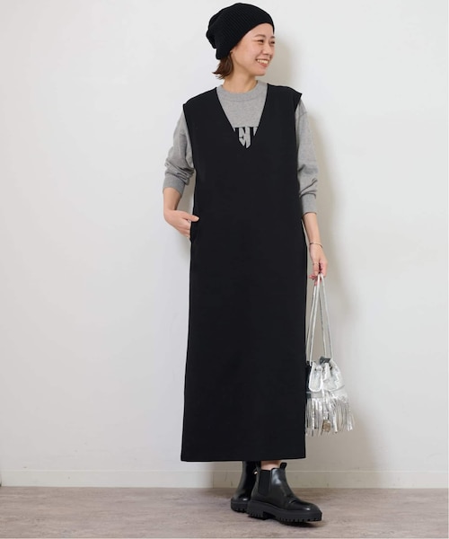 ジャーナルスタンダード レリューム（JOURNAL STANDARD relume）/CTダンボールIラインワンピース CTダンボールIラインワンピース｜ジャーナルスタンダード レリュームの