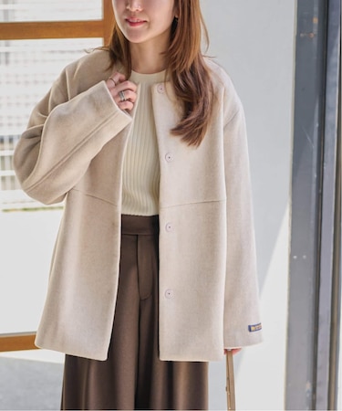 《追加》スーパーファインビーバークルーネックコート