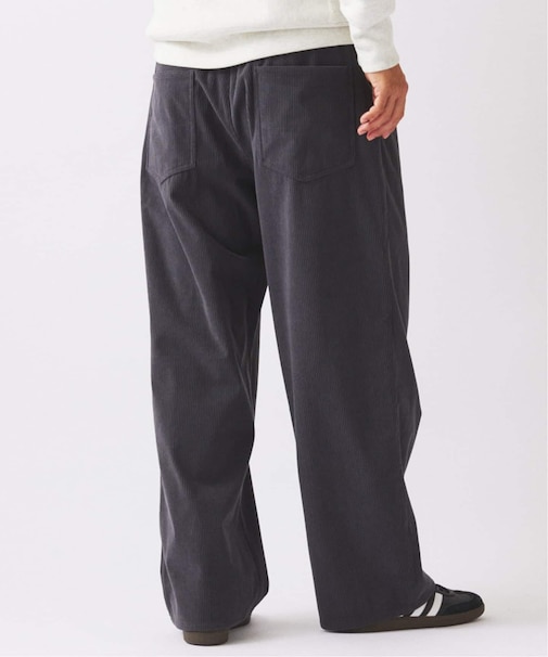 TECH ”SOLOTEX(R)” コーデュロイ ウォッシャブル スクエア イージーパンツ