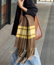 RELUME ウールカシミヤストール