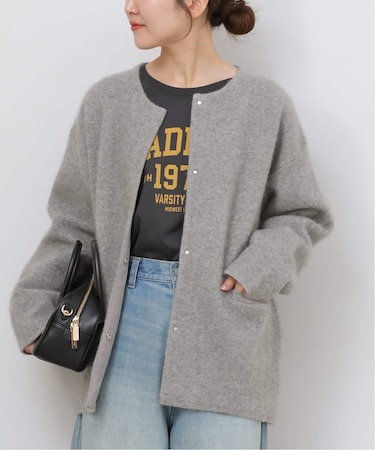 ［25AW新作］フラッフィーコクーンニットカーディガン