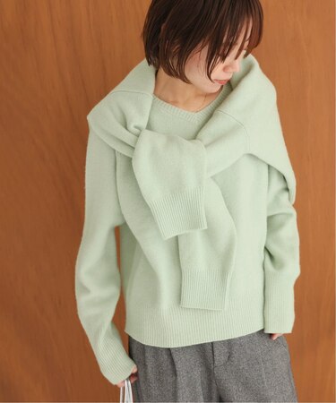 《追加 / 新色》ウールカシミヤVネックプルオーバー