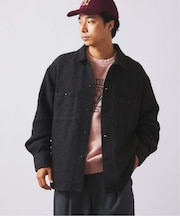 ビッグ ヘリンボン CPO シャツ ジャケット