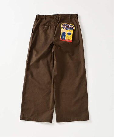UNIVERSAL OVERALL / ユニバーサルオーバーオール 別注 1タック ワイドパンツ