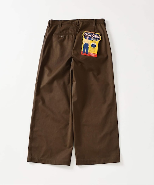 UNIVERSAL OVERALL / ユニバーサルオーバーオール 別注 1タック ワイドパンツ