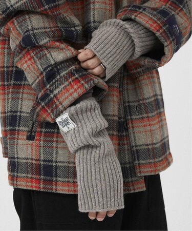 ハミルトン ウール ガーター ハンドウォーマー