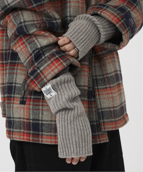 ハミルトン ウール ガーター ハンドウォーマー