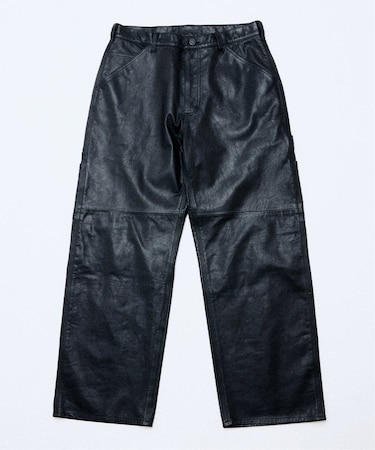 ゴートレザー ペインターパンツ