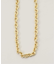 【Kenneth Jay Lane】 gold chain lobster claw：ネックレス
