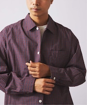 コンパクト ミニチェック シャツ