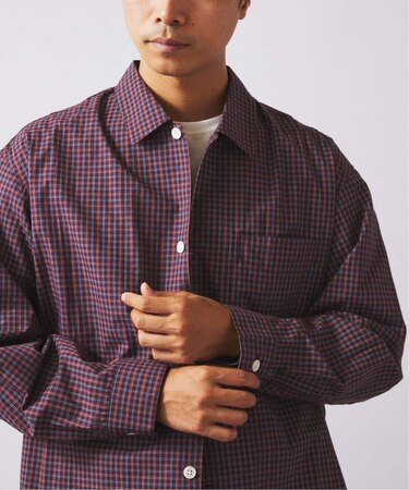 コンパクト ミニチェック シャツ