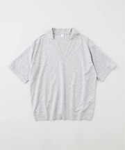 mocT / モクティ 別注 リヨセル スキッパー ポロシャツ