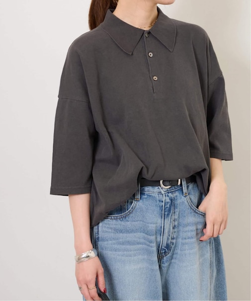 【STAR&STRIPE/スターアンドストライプ】シャーリングビッグポロT