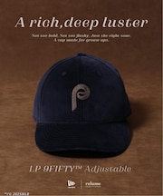 NEW ERA / ニューエラ 別注 LOW PROFILE 9FIFTY(TM) フィリーズ ベロア