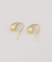 【Kenneth Jay Lane】 droplet fishhook earring：ピアス