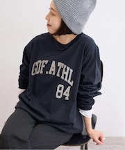 【Goodwear/グッドウェア】クルーネックロングスリーブカットソー