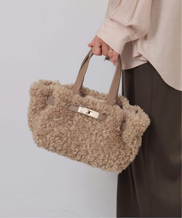 【VELETTO/ヴェレット】 カーリーファーハンドBAG