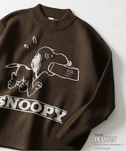 PEANUTS / ピーナッツ 別注 ダブル ジャガードニット