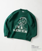 PEANUTS / ピーナッツ 別注 ダブル ジャガードニット