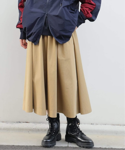 ジャーナルスタンダード レリューム（JOURNAL STANDARD relume）/チノギャザーミディスカート チノギャザーミディスカート｜ジャーナルスタンダード レリュームの