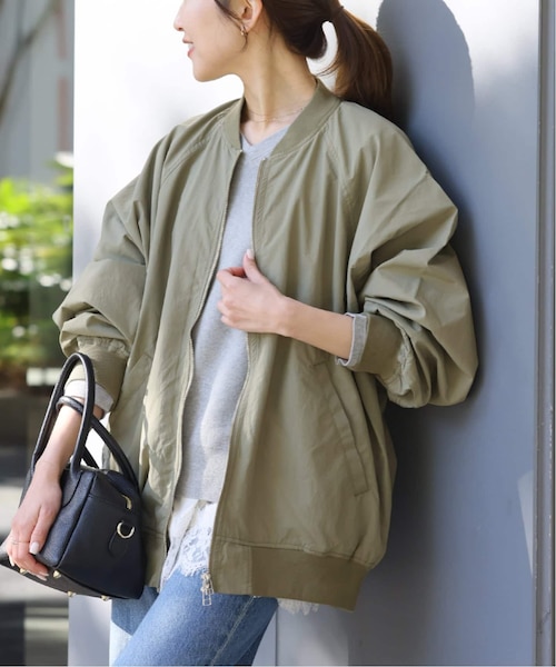 ウォッシャブルナイロンタッサーMA-1◇｜ジャーナルスタンダード