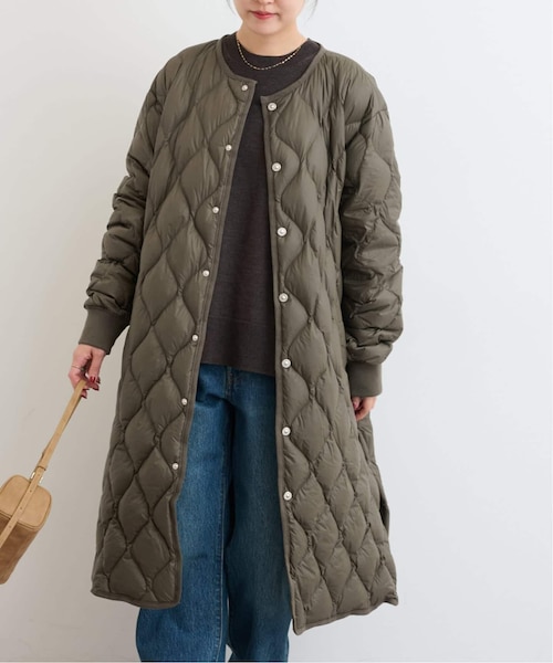 別注【TAION / タイオン】ロングダウンコート｜ジャーナルスタンダード