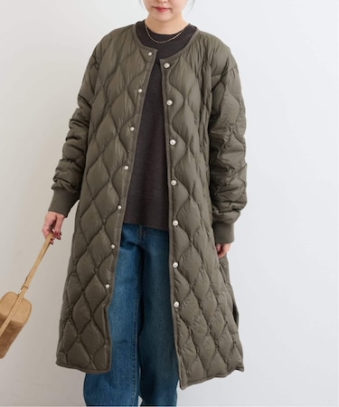 別注【TAION / タイオン】ロングダウンコート